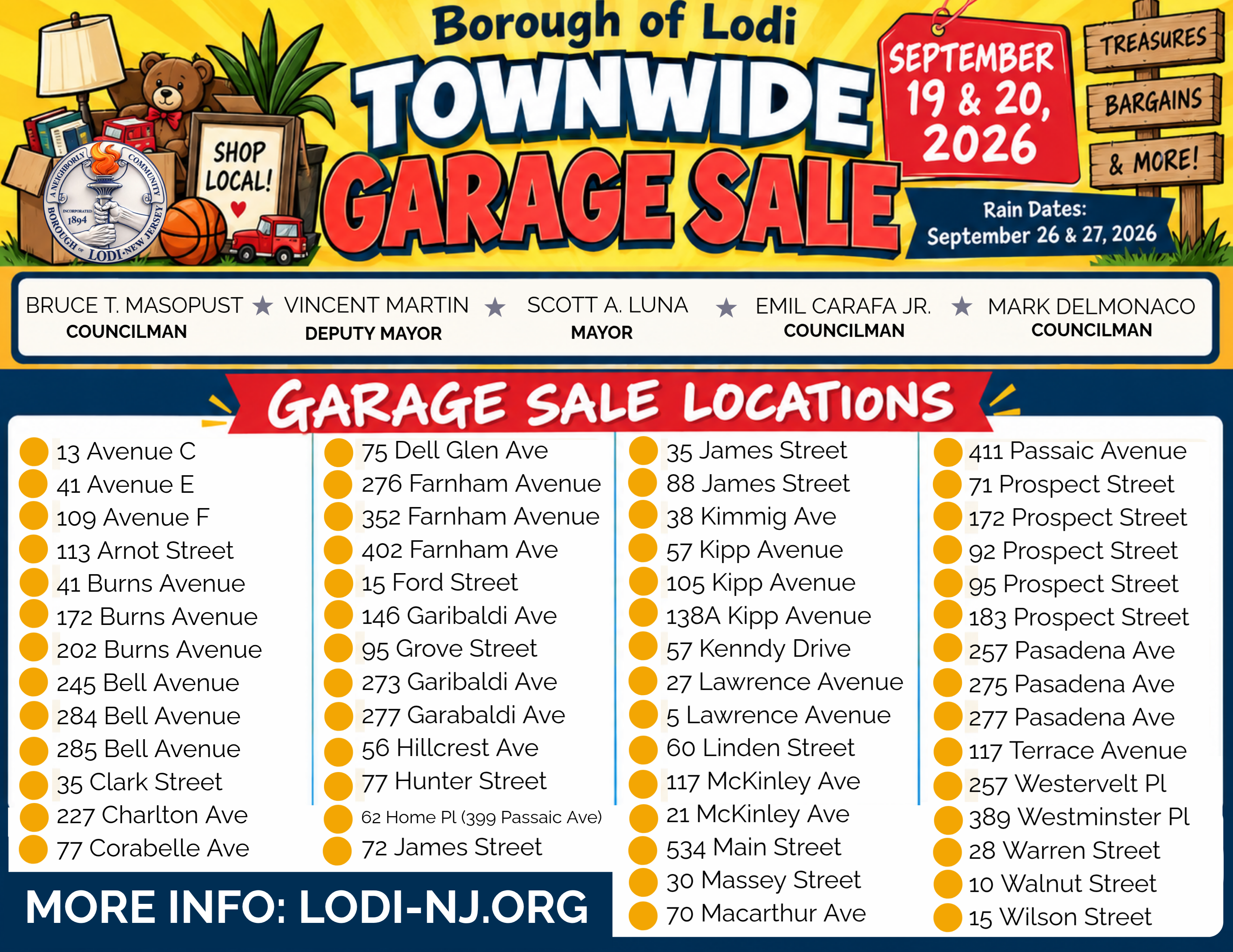Town Wide Garage Sale