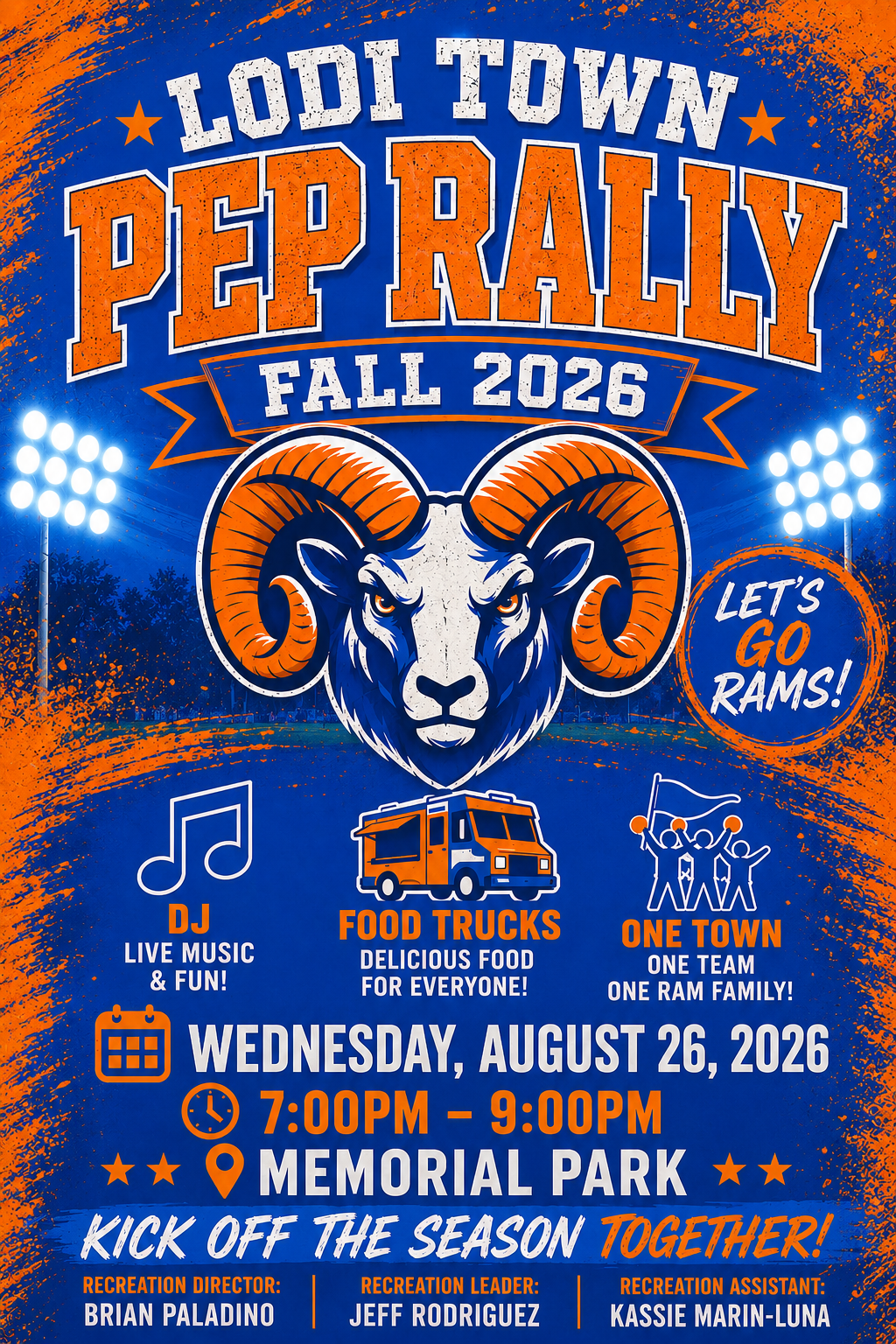 Lodi Town Pep Rally