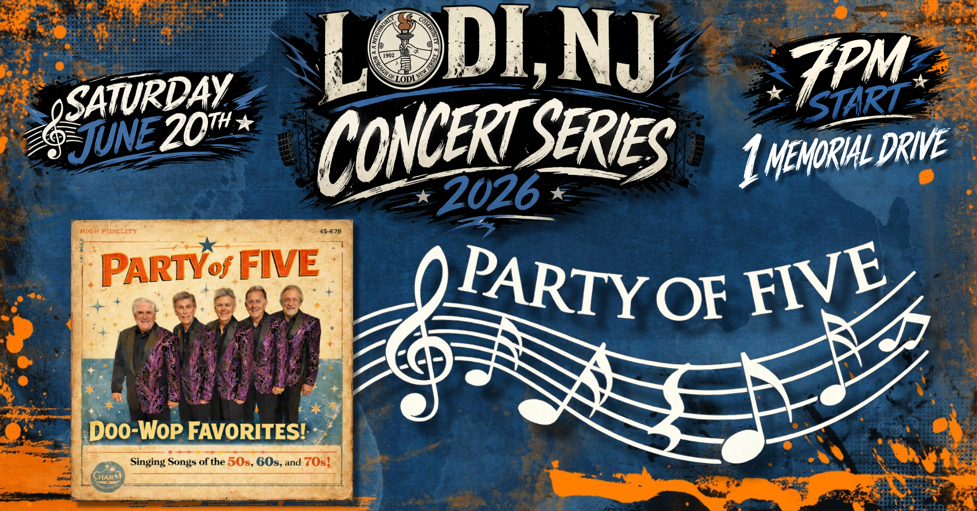Lodi Concert Series (Day 2) Party Of Five