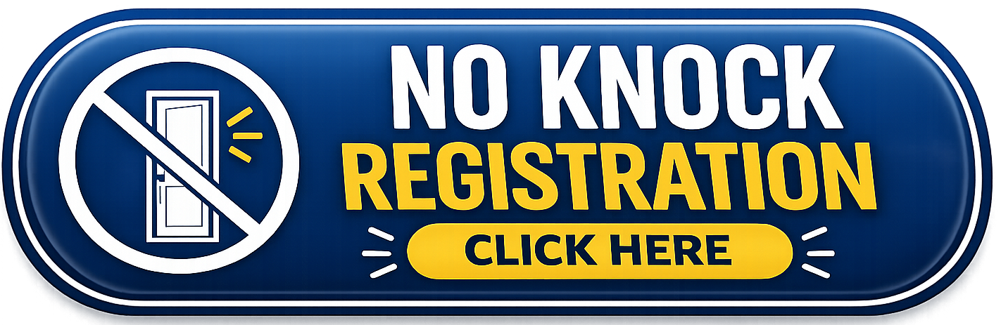 no knock registration click here